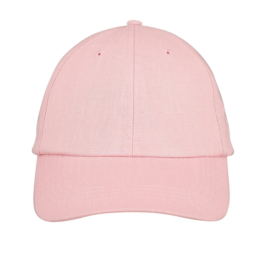 Bedhead Hats Silk lined Linen Bow Tie Cap - Rosa