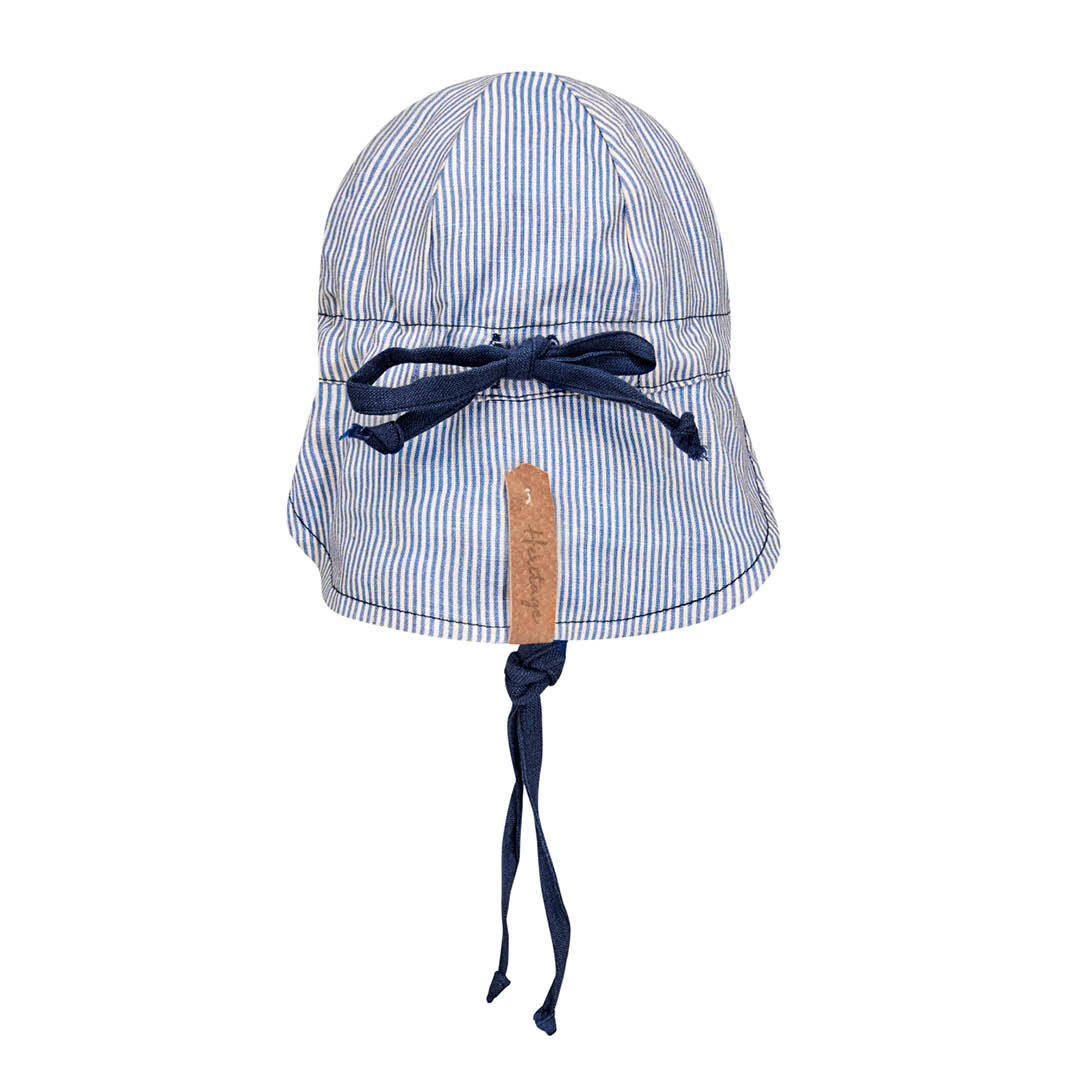 Bedhead 'Lounger' Flap Sun Hat - Charlie / Indigo