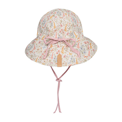 Bedhead 'Wanderer' Panelled Bucket Sun Hat - Paris / Rosa