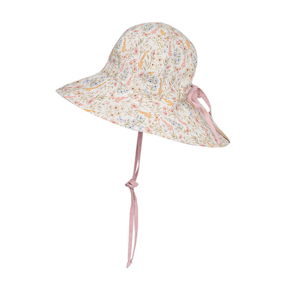 Bedhead 'Wanderer' Panelled Bucket Sun Hat - Paris / Rosa