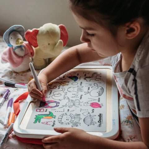 HeyDoodle Into The Wild Mini Colouring & Doodle Mat