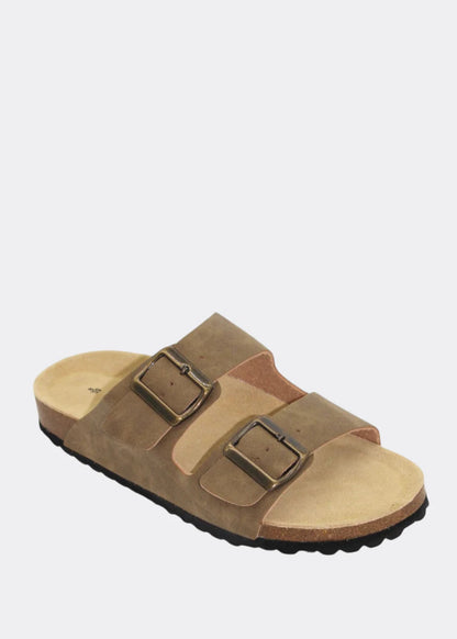 Human Ibiza Slide - Taupe