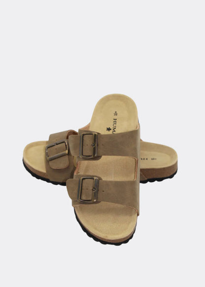 Human Ibiza Slide - Taupe