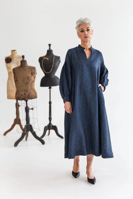 Maddison Dress - Navy