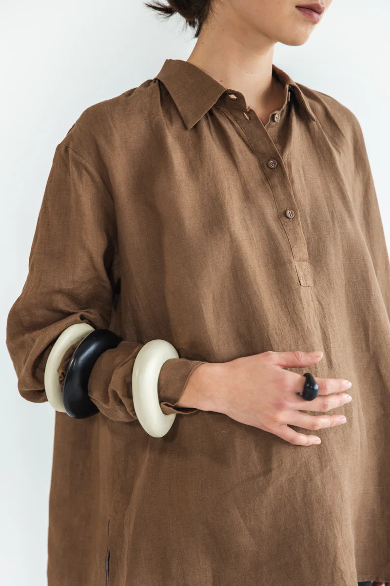 Theodora Shirt - Cinnamon