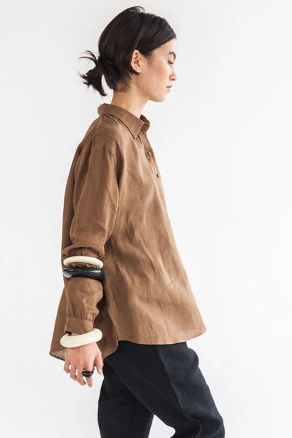 Theodora Shirt - Cinnamon