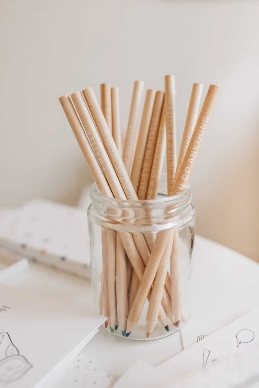 Mindful & Co. Affirmation Colouring Pencils