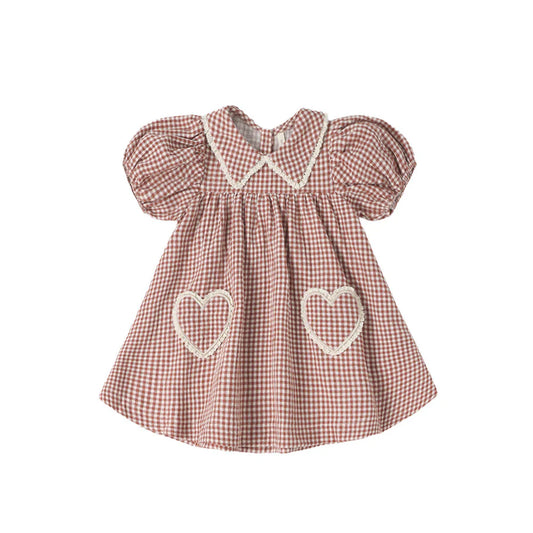 Quincy Mae Coraline Dress - Red Gingham