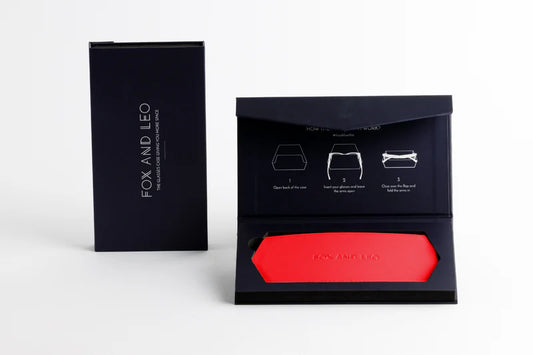 Fox & Leo Glasses Case - Poppy