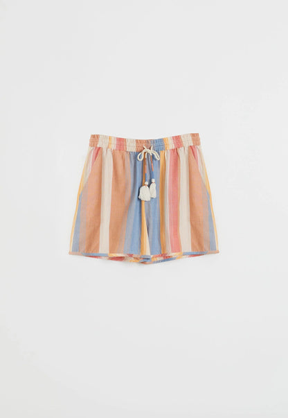 Nancybird Iris Short- Earth Stripe