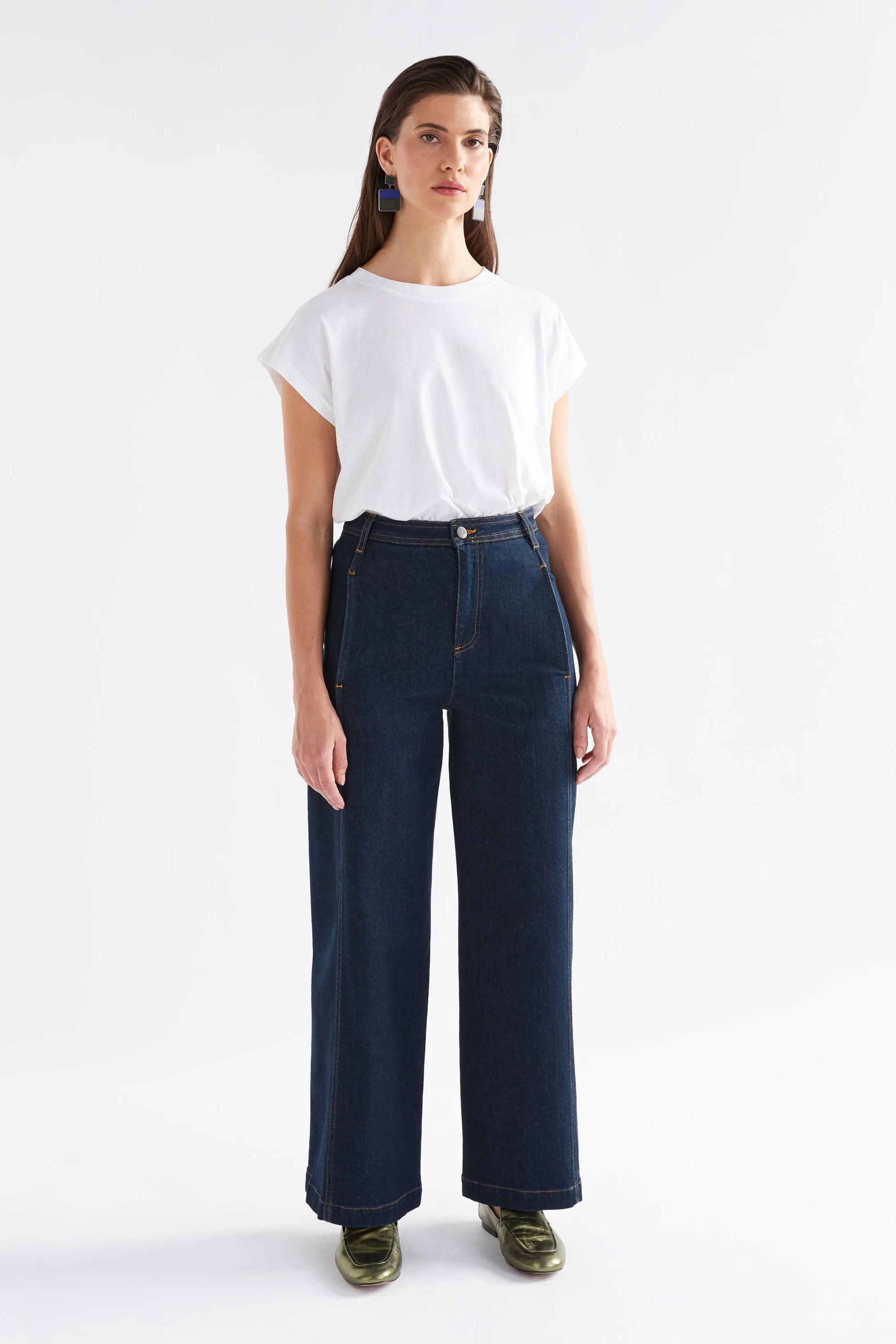 Elk Myes Jean | Dark Blue Wash