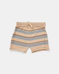 Walnut Jack Knit Short - Biscuit Stripe
