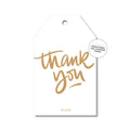 Gift Tag - Thank You White