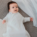 Jujo Baby Cable Edge Shwrap - Milk