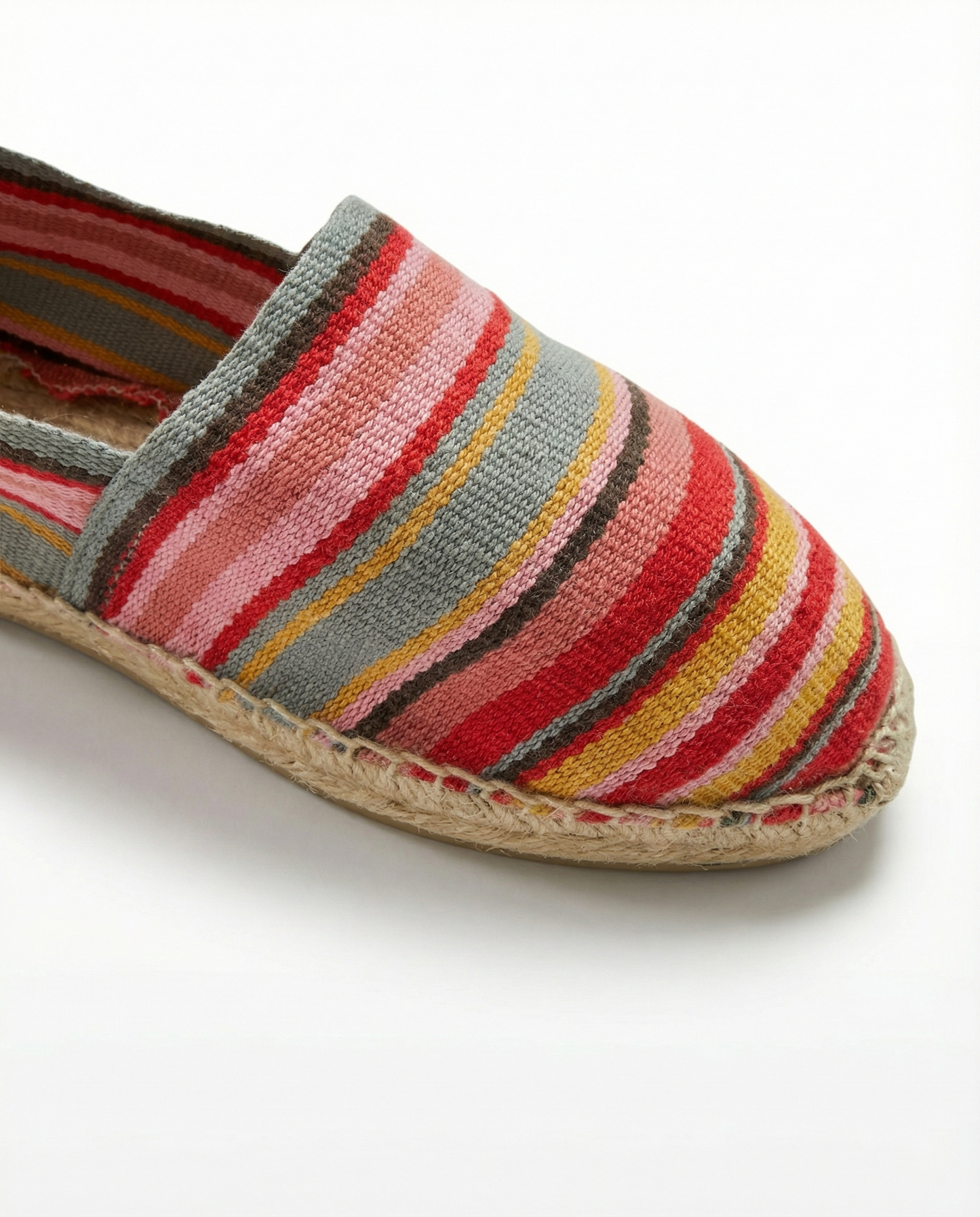 Java Espadrille - Red Stripe