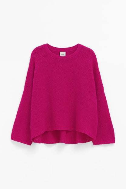 Elk Agna Sweater | Bright Pink