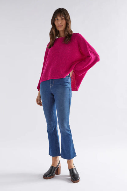 Elk Agna Sweater | Bright Pink