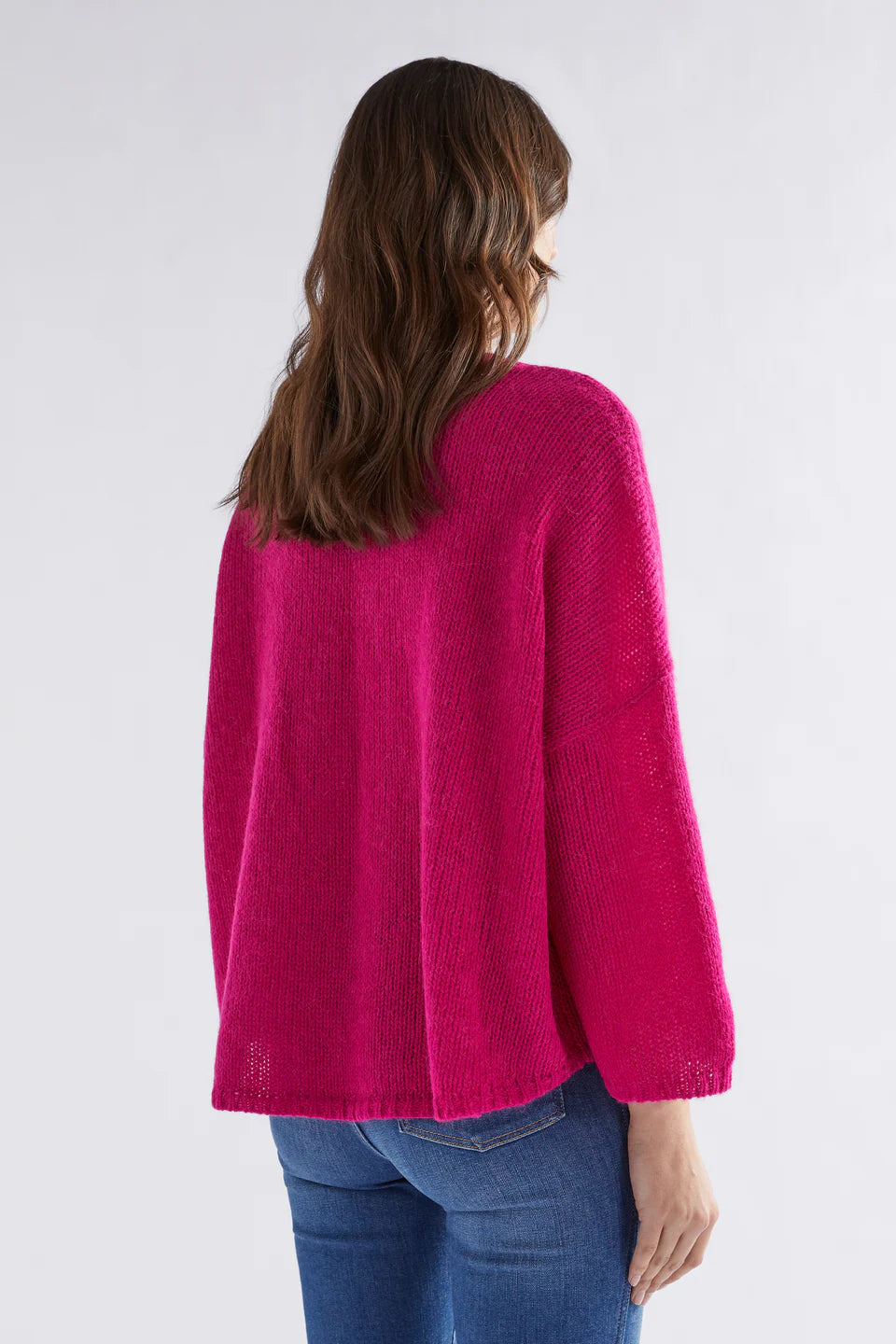 Elk Agna Sweater | Bright Pink