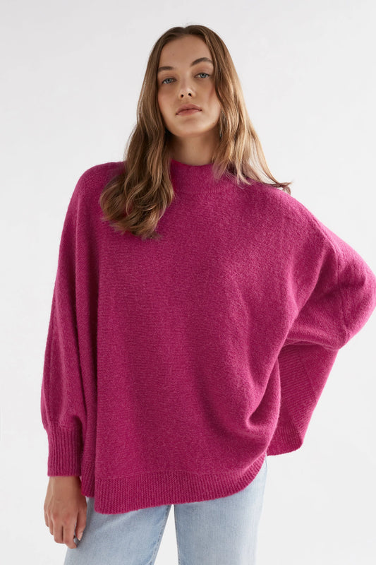 Palmen Poncho | Pink