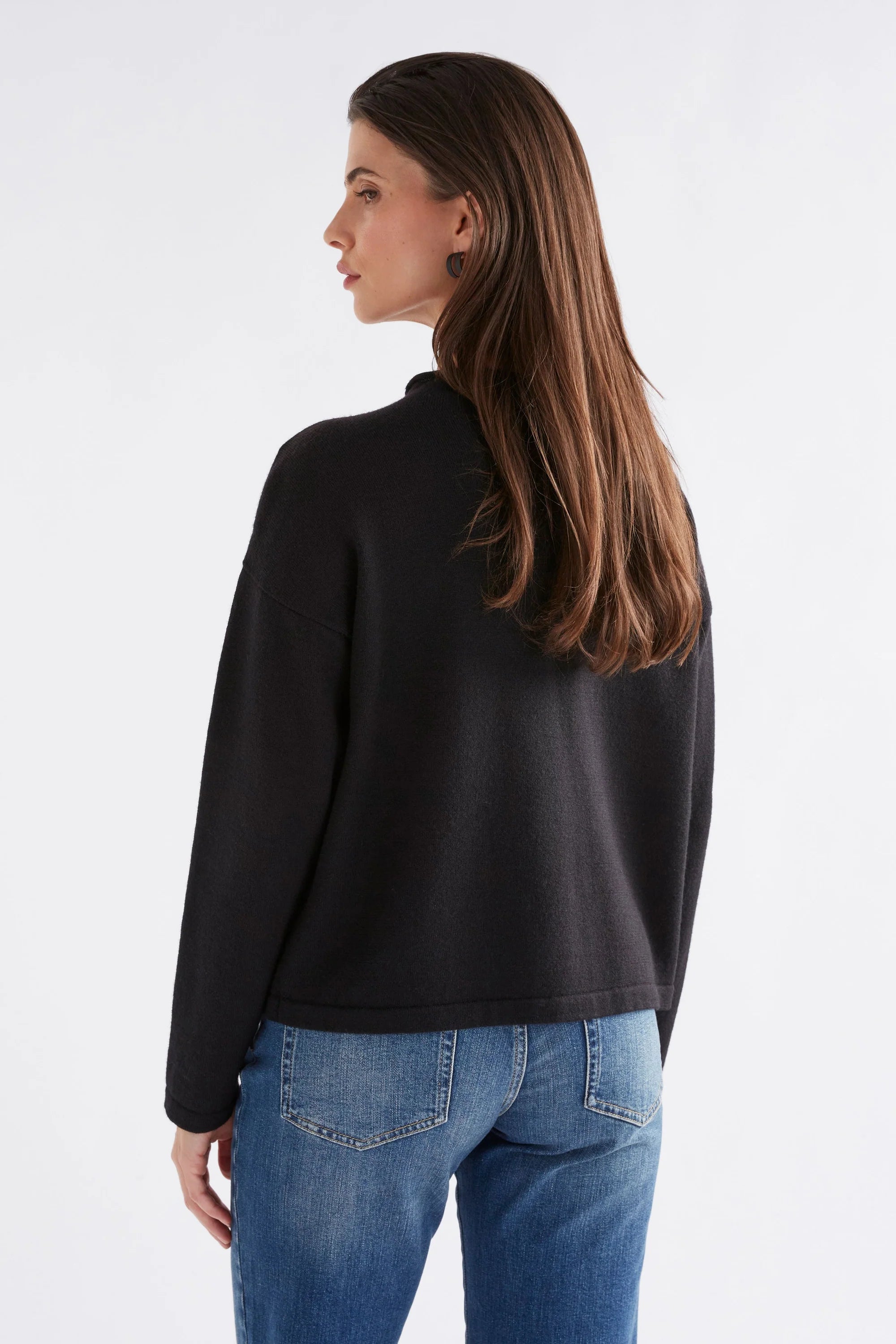 Elk Pirata Merino Sweater - Black