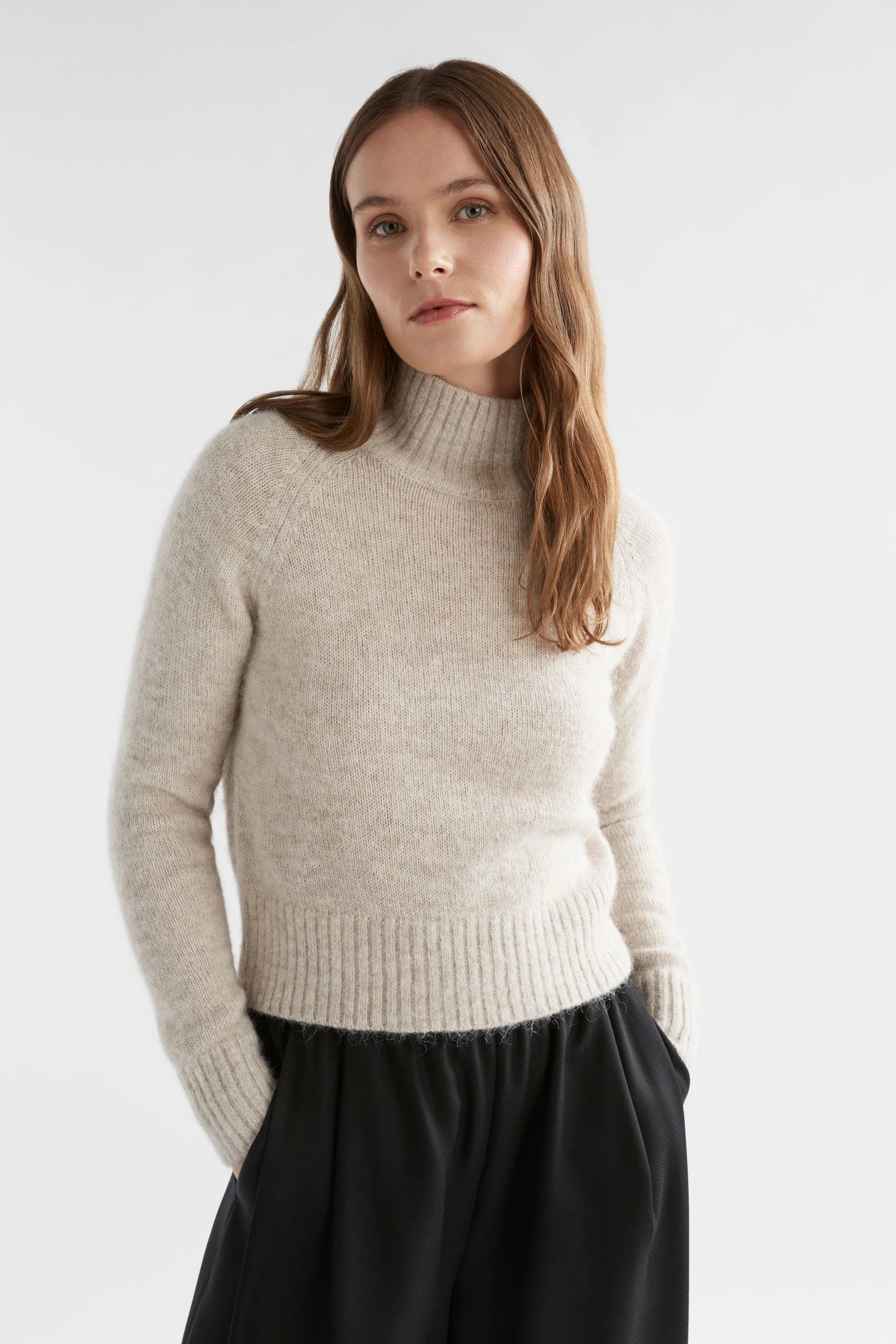 Elk Enka Sweater | Ecru
