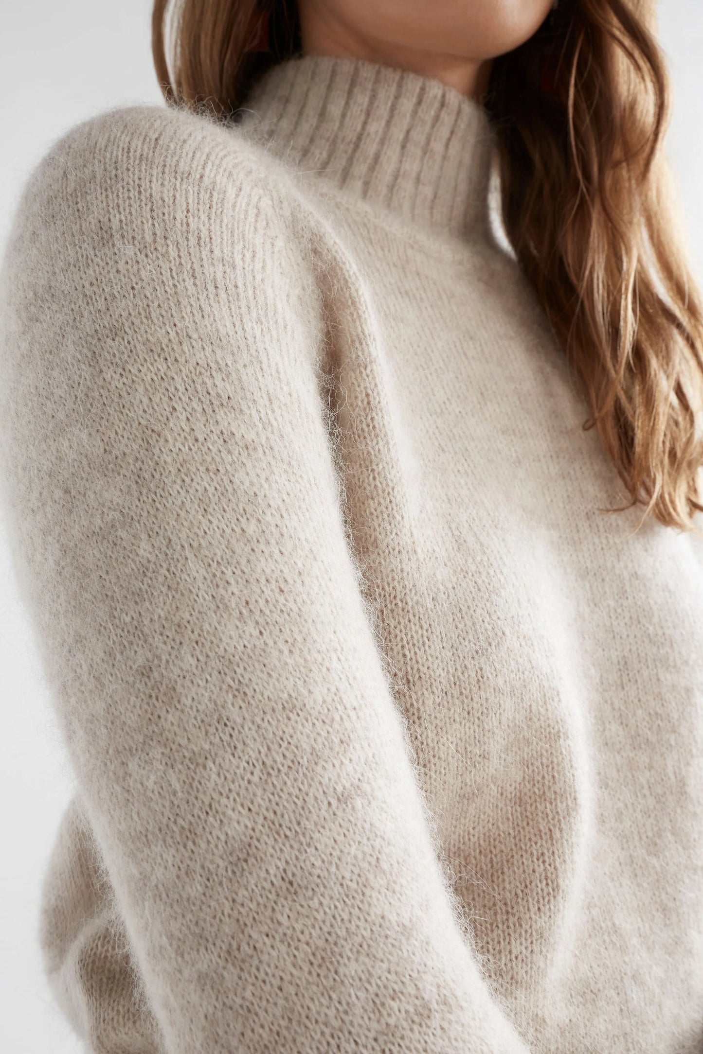 Elk Enka Sweater | Ecru