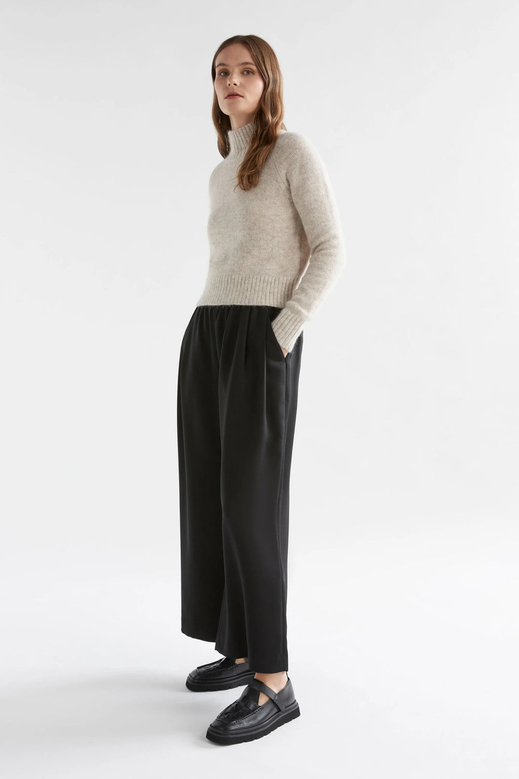 Elk Enka Sweater | Ecru