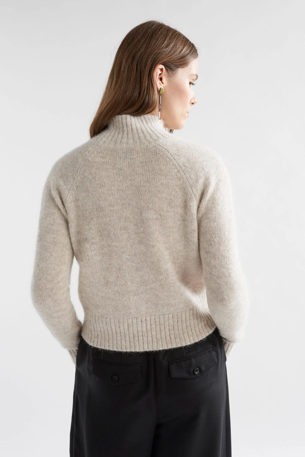 Elk Enka Sweater | Ecru