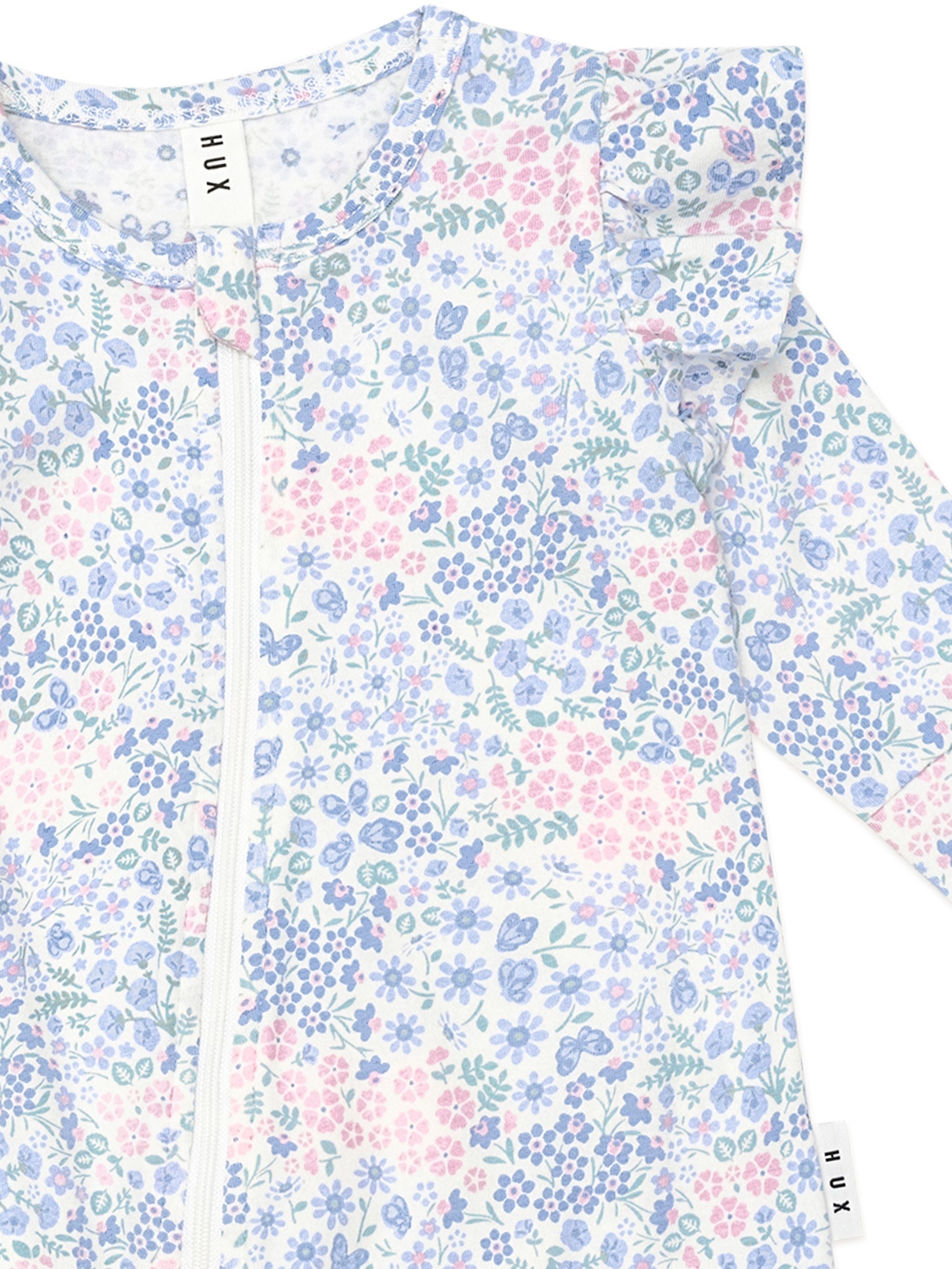 Huxbaby Flower Garden Frill Romper