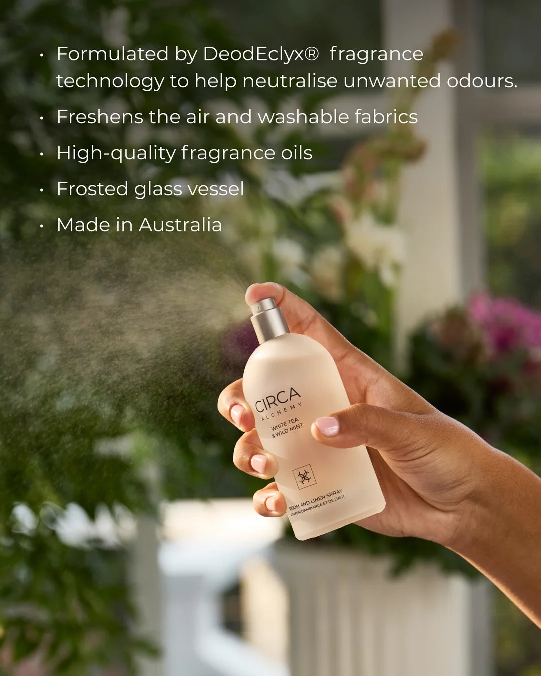 Circa White Tea & Wild Mint Room & Linen Spray - 100mL