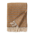 Curve Caramel Wool Blanket
