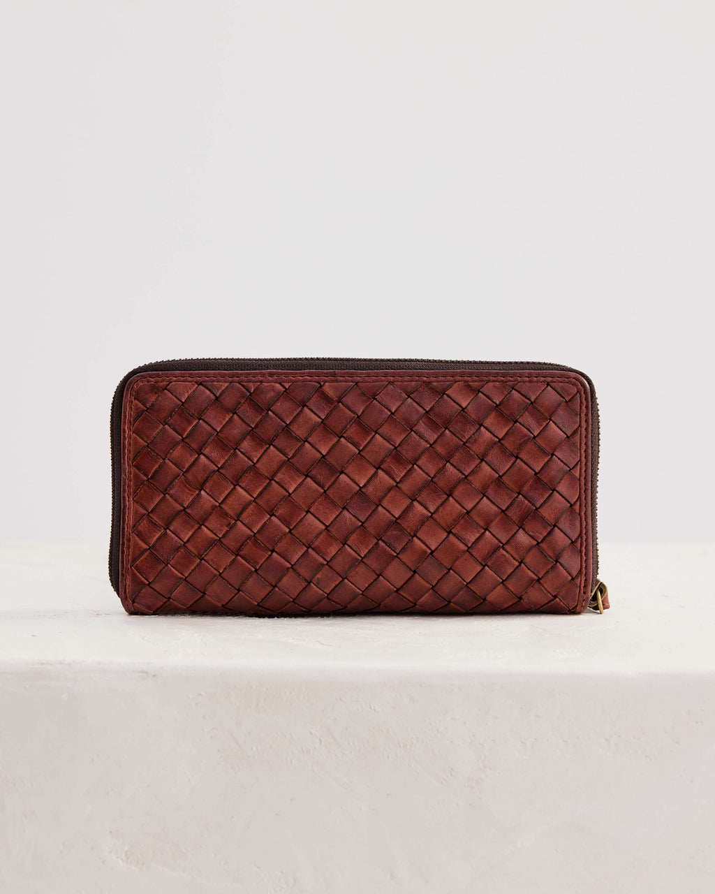Juju & Co. Large Basque Wallet - Amber