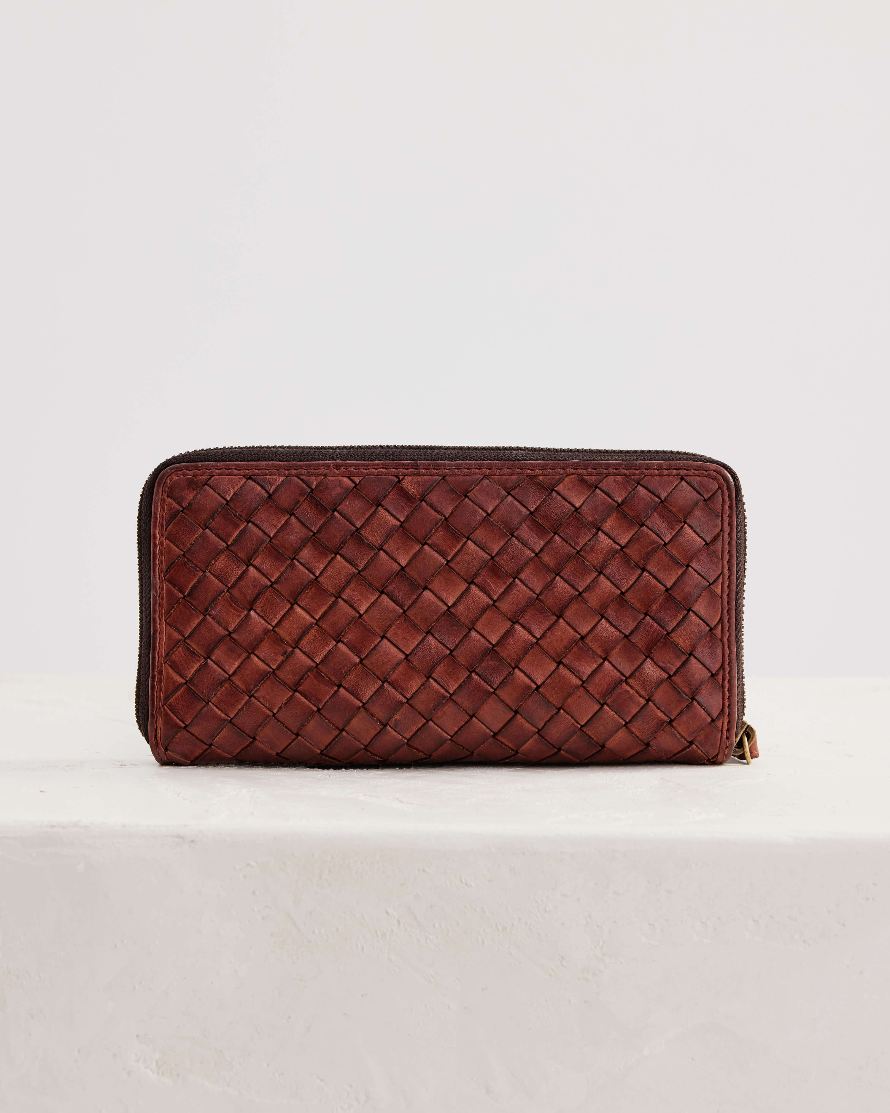 Juju & Co. Large Basque Wallet - Amber