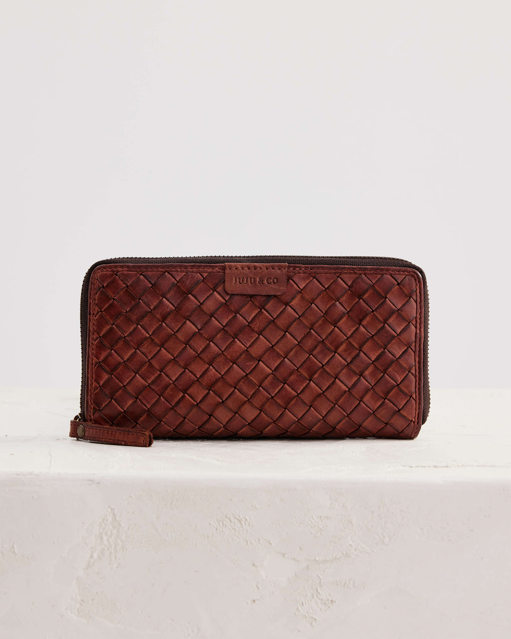 Juju & Co. Large Basque Wallet - Amber