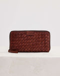 Juju & Co. Large Basque Wallet - Amber