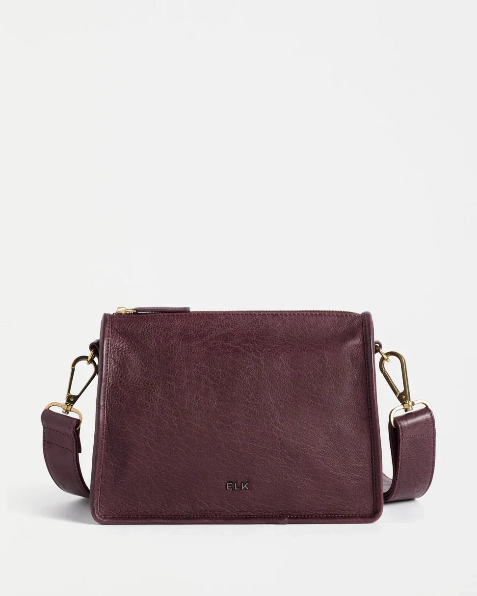 ELK Halben Crossbody Bag - Bordeaux