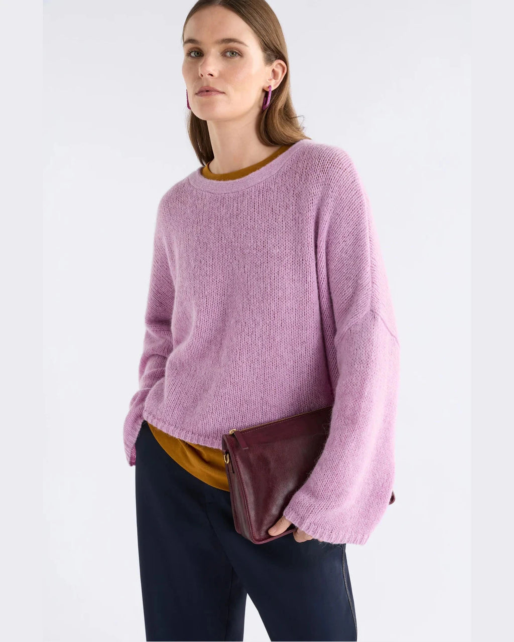 ELK Halben Crossbody Bag - Bordeaux