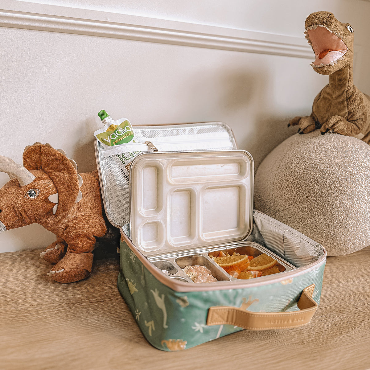 Fox & Fallow Dinos Lunchbag - Large