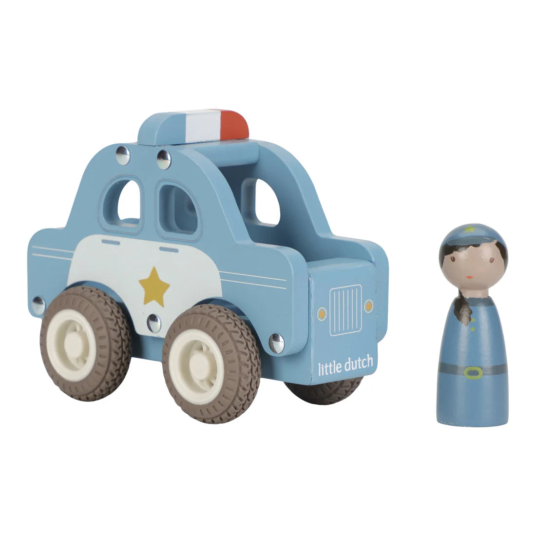 Wooden Police Car