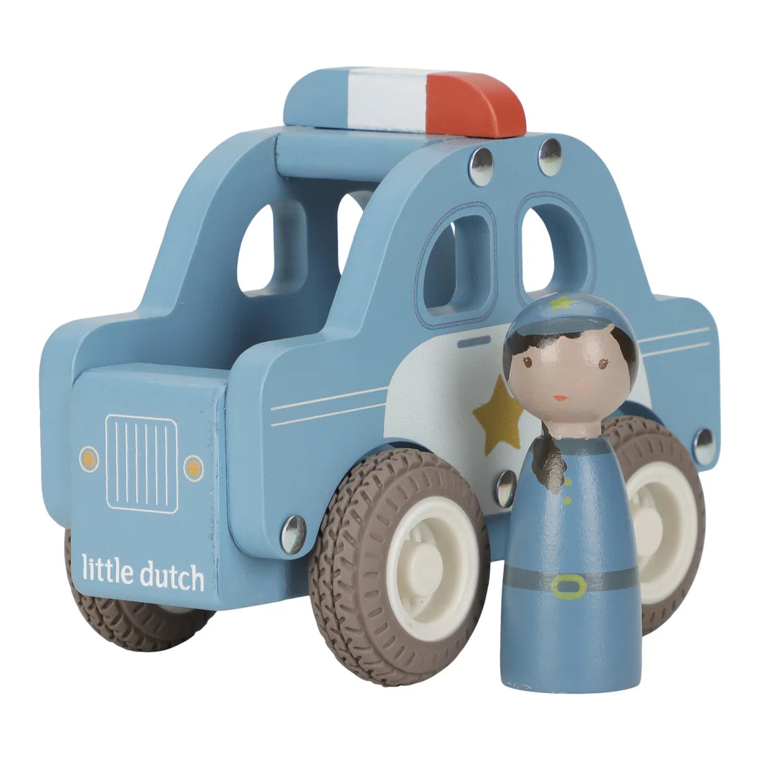 Wooden Police Car