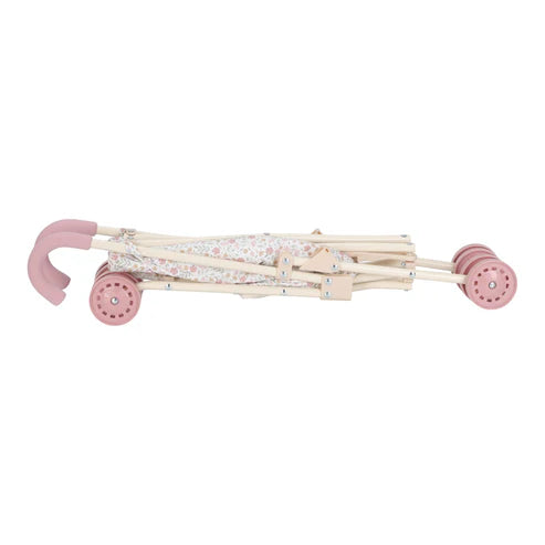 Little Dutch Metal Doll Stroller - Floral