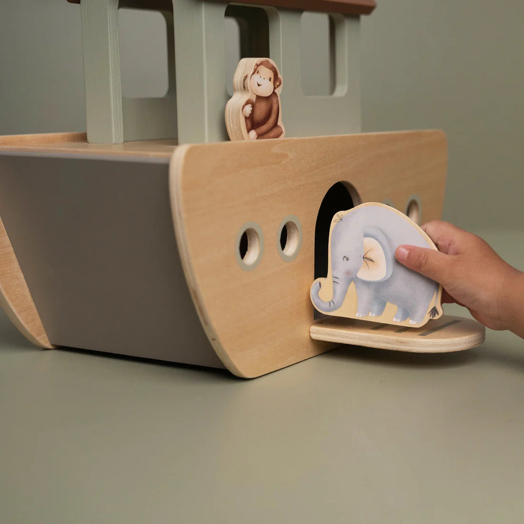 Little Dutch Wooden Noah's Ark Playset