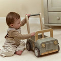 Little Dutch Wooden Safari Push Car