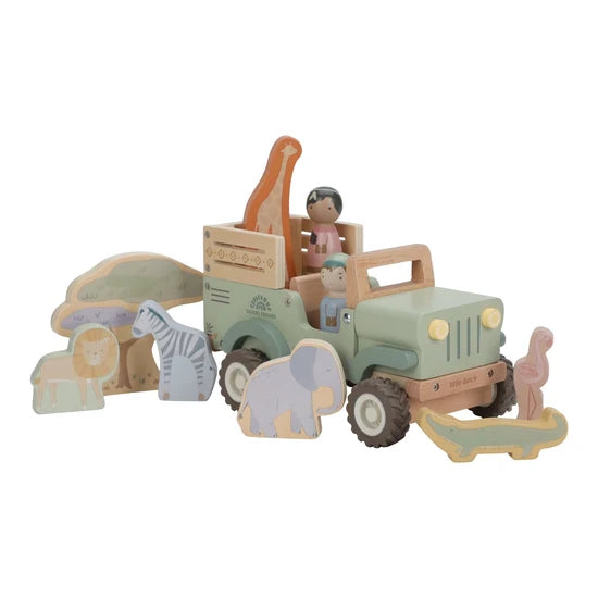 Safari Car with Animals