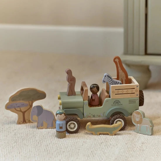 Safari Car with Animals