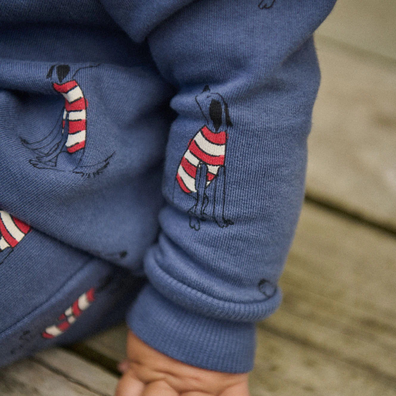 Juno Long Sleeve Romper - Best Friend Print