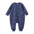Nature Baby Juno Long Sleeve Romper - Best Friend Print