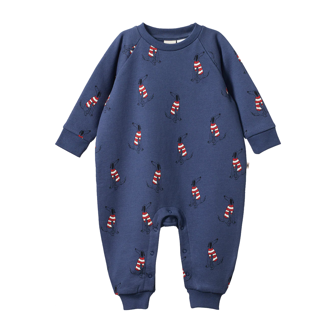 Juno Long Sleeve Romper - Best Friend Print