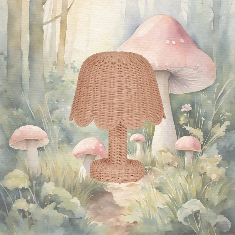 Dinkum Dolls Petal Lamp - Seashell Pink