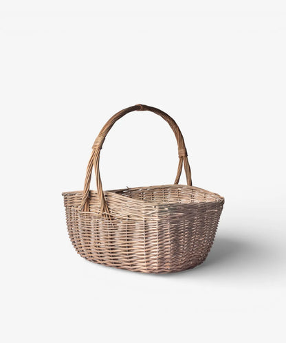 Woven Wicker Harvest Baskets